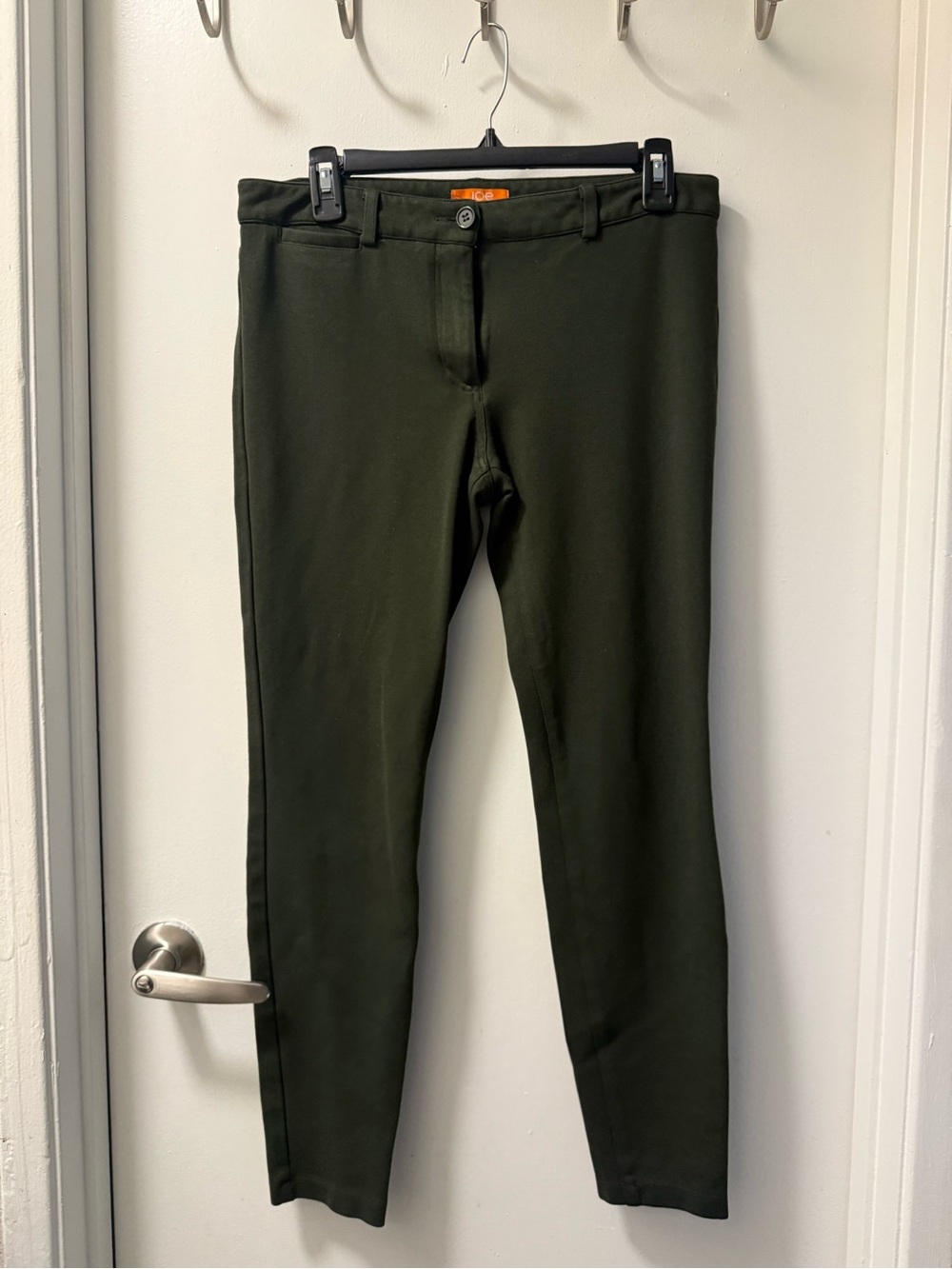 Joe Fresh Olive Green Slim Chino Pants